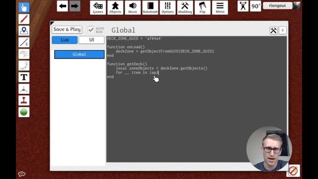 Scripting with Empty Decks in Tabletop Simulator смотреть онлайн