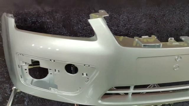 Бампер передний FORD FOCUS 2 05 08 НОВЫЙ НА ВИДЕО ЦВЕТ MONDUST SILVER есть все цвета КУЗОВКИН смотреть онлайн