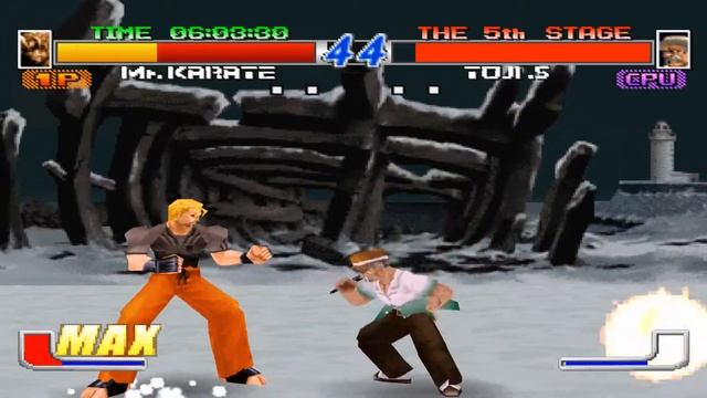Fatal Fury : Wild Ambition Mr. Karate Hardest Mode playthrough смотреть онлайн