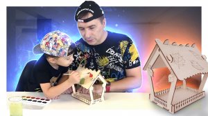 Конструктор - кормушка для птиц своими руками! #конструктор #игрушки #кормушкадляптиц #приколы