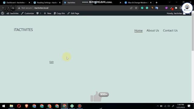 How To Set Home Page as A Front Page in WordPress | WordPress Advance Course | Lecture No 7 смотреть онлайн
