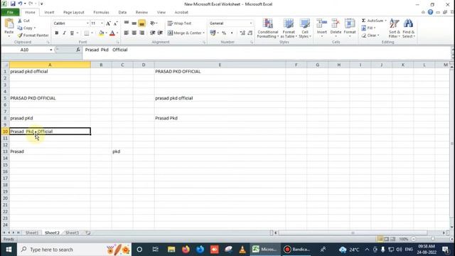 How to Format Text in Excel | Malayalam | Prasad Pkd Official смотреть онлайн
