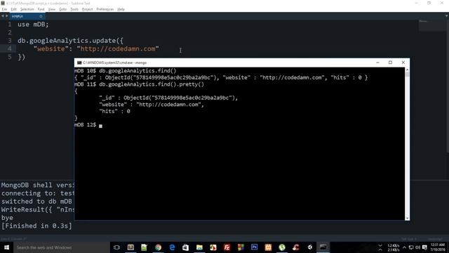 MongoDB Tutorial 11: $inc Modifier смотреть онлайн
