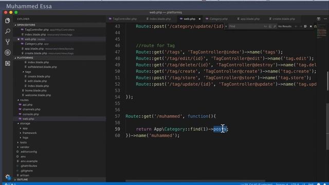 27 Laravel 5 One to Many & Many To Many relational database mp4 смотреть онлайн