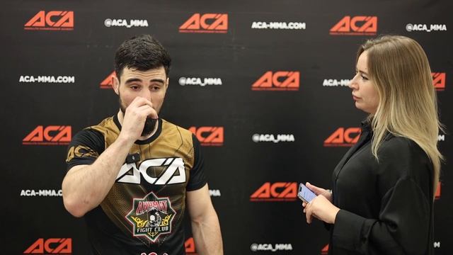 ACA 159: Мехди Дакаев | Интервью после боя смотреть онлайн