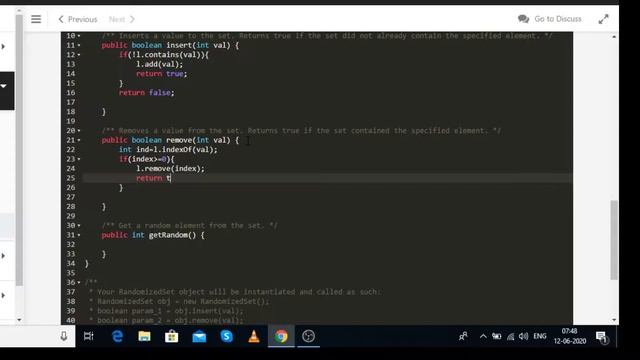 Insert Delete GetRandom o(1) | LeetCode 380 | Java | Hindi смотреть онлайн