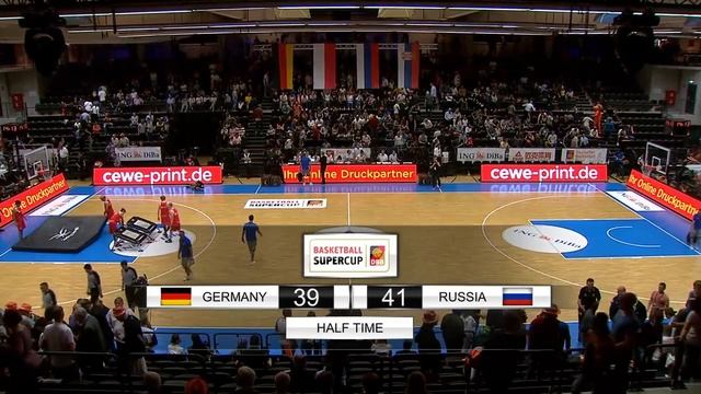 Германия — Россия _ Basketball SuperCup _ 18.08.17