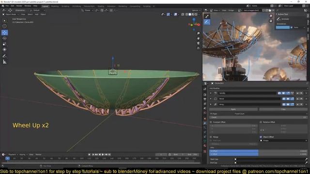 blender beginner course making a post apocalypse environment scene part 2 смотреть онлайн