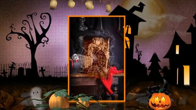 «Шабаш» - шаблоны слайд-шоу на Halloween смотреть онлайн