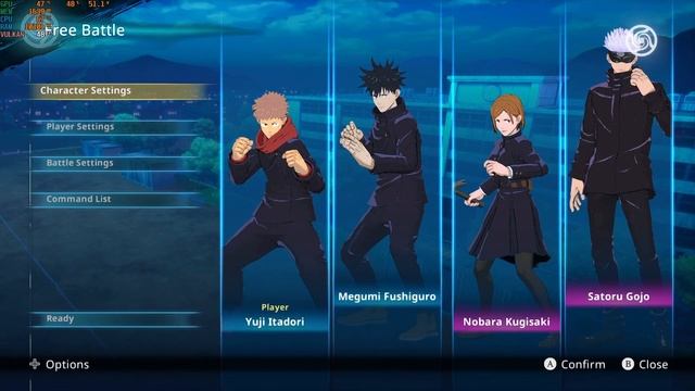 Jujutsu Kaisen Cursed Clash GTX 1650 I3 10100F Yuzu 30 FPS смотреть онлайн