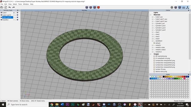 CUSTOM SUPER MONKEY BALL Tutorial - Wings 3D Modeling - PART 2: UV Mapping смотреть онлайн