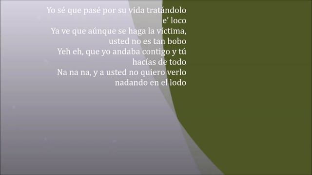 Juan Magan Ft & Mala Rodriges ...USTED (Lyric-letra Video)