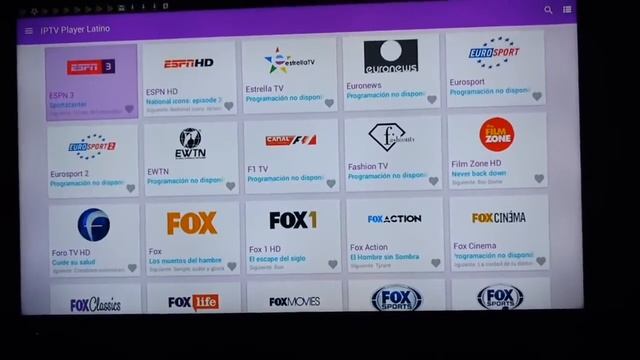 Iptv Player Latino lista de canales para ver en android смотреть онлайн