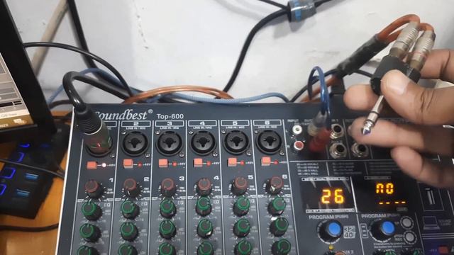 Setting Output Aux 1 & Aux 2 Mixer Audio Soundbest Top-600 смотреть онлайн