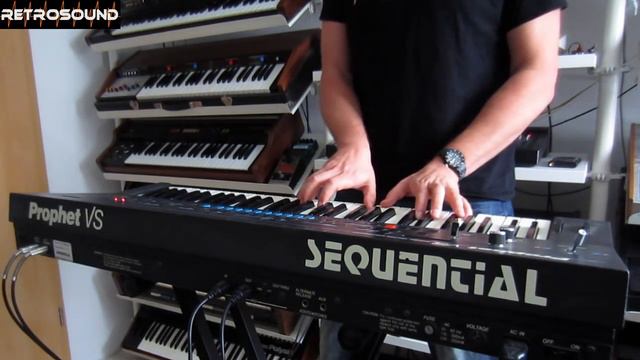 Sequential Prophet VS - Vector Synthesizer (1986) *Video Games* crime soundtrack style смотреть онлайн