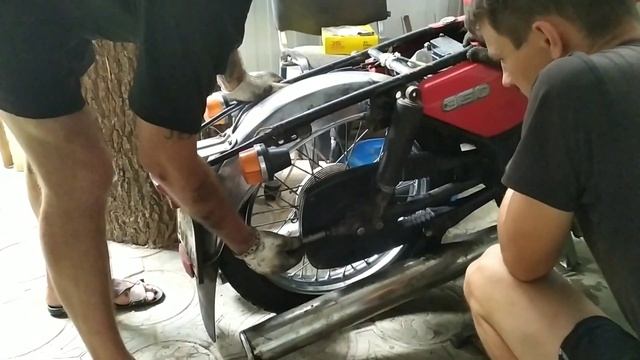 Ява-634.7 ремонт колеса смотреть онлайн