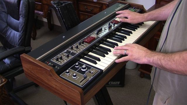 Roland RS-505 Paraphonic Keyboard Synthesizer Demo смотреть онлайн