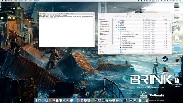 Создание загрузочной флешки MacOS Sierra через терминал смотреть онлайн