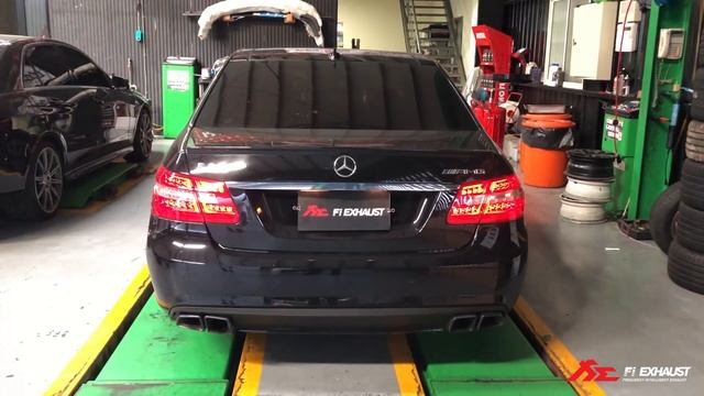 Mercedes-Benz W212 M156 E63 X Fi Exhaust - Sound Check - Power realized ! смотреть онлайн