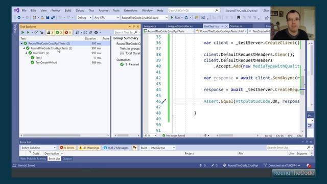 Five Useful Tips When Using ASP.NET Core's TestServer in xUnit: TestServer - Part 2 смотреть онлайн