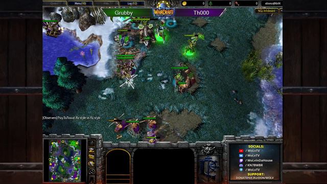 TOP 95 : Grubby (Orc) Vs Th000 (Hum) [Warcraft 3]