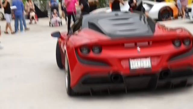 Car Spotting, Miami Concourse Miami Design District Rare vintage exotics and hypercars смотреть онлайн