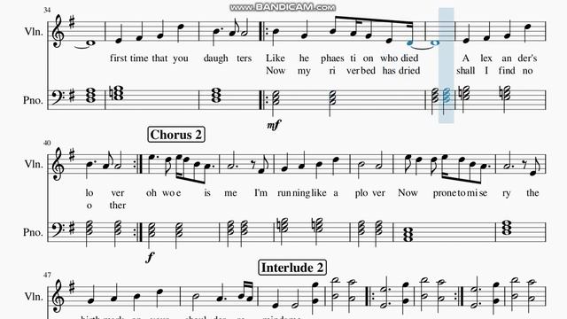 Sufjan Stevens - " Mystery Of Love " Violin Sheet Music Free Notes Score Easy Beginner смотреть онлайн