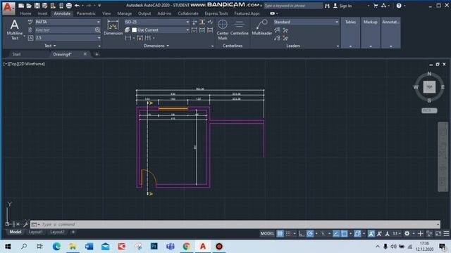 AutoCAD 2D 12. Ders: Text Style (Yazı Ayarları) смотреть онлайн