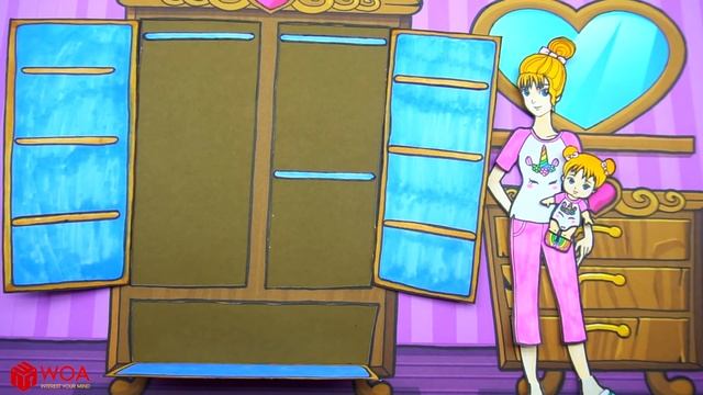 Paper Dolls Dress Up - Fat Mermaid Costumes Dresses Handmade Quiet Book - Barbie Story & Crafts смотреть онлайн