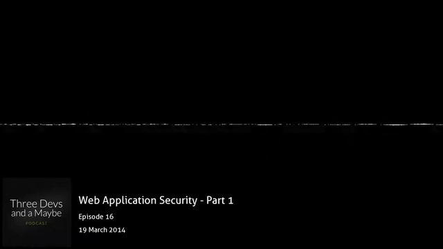 ?️16: Web Application Security - Part 1 смотреть онлайн