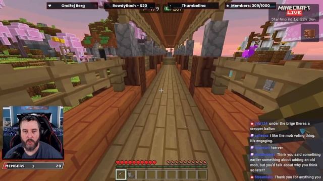 VOTE SERVER LIVE! Voting, Minigames, And MORE! | Minecraft Live Mob Vote 2023