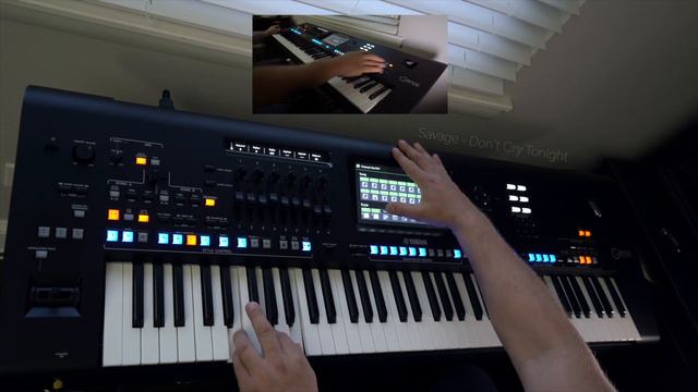 Savage - Don't Cry Tonight Yamaha Genos смотреть онлайн