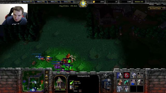 Warcraft 3 CZ/SK | #2 | Survival Chaos 4.0 - Undead dominance смотреть онлайн