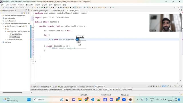 BufferedWriter BufferedReader in Java смотреть онлайн