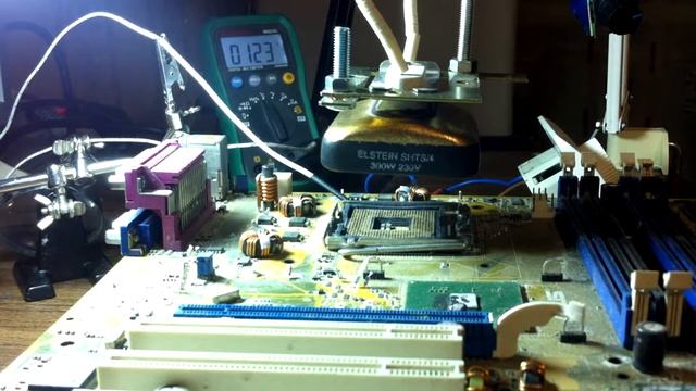 Самодельная инфракрасная паяльная станция (прототип) смотреть онлайн