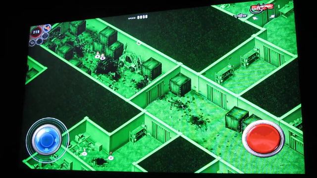 EXEQ AIM Pro (JXD s7800b) при подключении к ТВ, игра: Alien Shooter смотреть онлайн