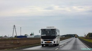 Звуки автобуса ПАЗ-320405-04 "Vector Next" (межгород), гос АН 684 72, Маршрут 14 ЖДВ - Госбанк - ОП