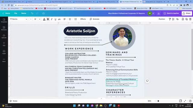 HOW TO CREATE COVER LETTER AND RESUME USING CANVA смотреть онлайн