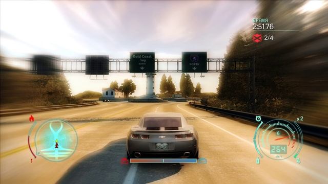 NFS Undercover - Гонка 52 - Охота на копов - Шоссе Год Коуст - юг смотреть онлайн