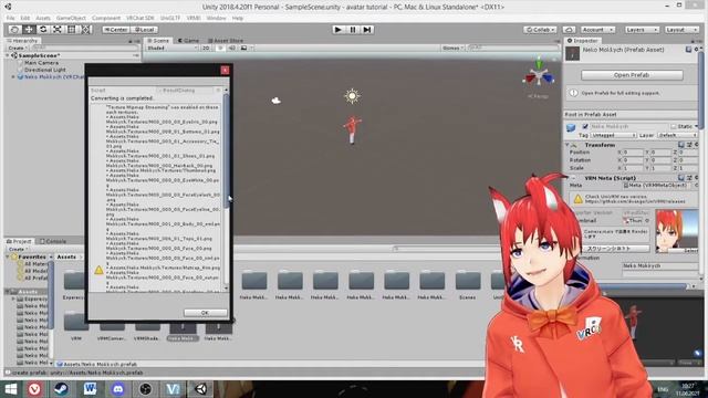 Как импортировать модель Vroid в VRChat [Туториал] смотреть онлайн