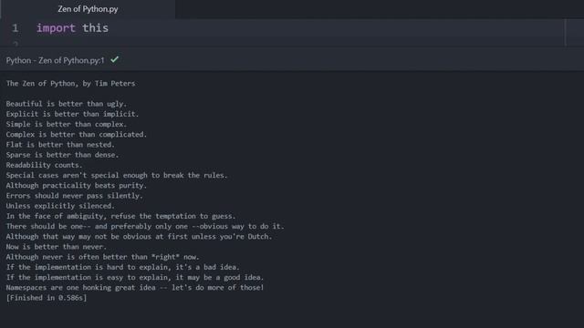 Key Lessons from the Zen of Python Easter Egg | Programming, Data & BI Tips смотреть онлайн