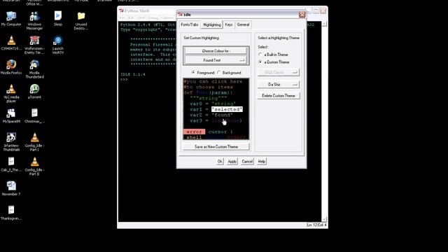 Configure Python Idle Shell смотреть онлайн