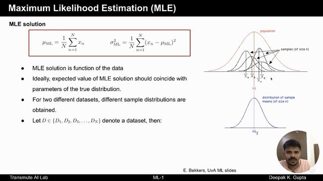 3.3 Maximum Likelihood Estimation смотреть онлайн