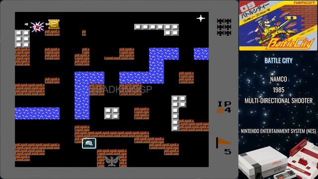 BATTLE CITY (NES) 1985 - SHORT VIDEO (HD) смотреть онлайн
