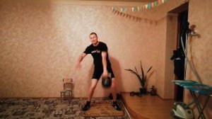 Армейский гиревой рывок 227 раз гиря 24 кг за 12 мин (выполнил норматив КМС)