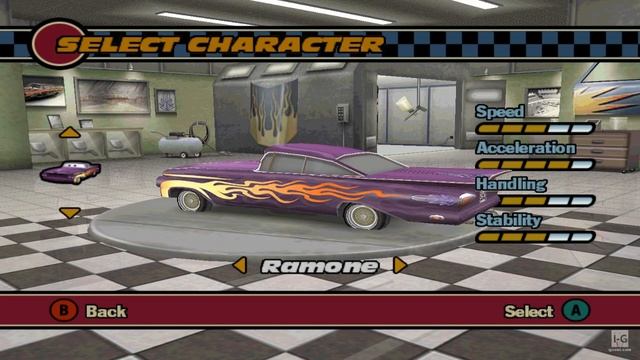 Disney Pixar Cars The Game - All Characters/Cars HD смотреть онлайн