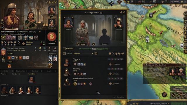 crusader king 3 the Fallen Eagle mod - بعد مرگ بهرام شاه اوضاع کشور خیلی حساس شده смотреть онлайн