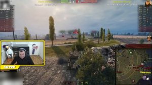 А ОН ЧТО ТО РОМБУЕТ???? !!!! \\\  АКТЕР В WORLD OF TANKS