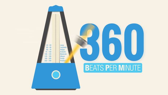 360 BPM Metronome | The BLuetiFuLL MeTRoNoME смотреть онлайн