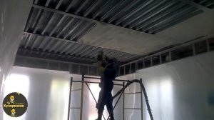 Как утеплить крышу из профнастила изнутри.Теплоизоляция крыши из металла!